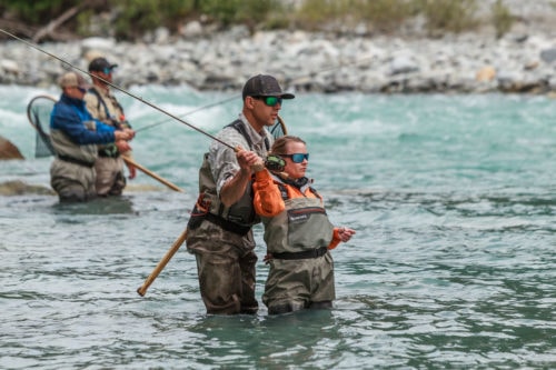 casting streamers for bull trout